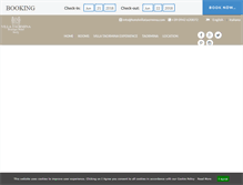 Tablet Screenshot of hotelvillataormina.com